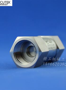 AW304不锈钢高压单向阀2/3/4/6分316高温止回阀气水管水泵止水阀