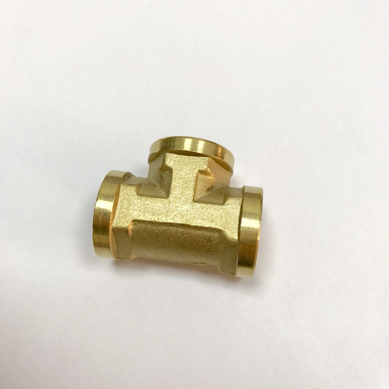 铸造件 铸铜 1/2 四分 内丝三通接头 铜内丝三通 压力2mpa DN15 - 图2