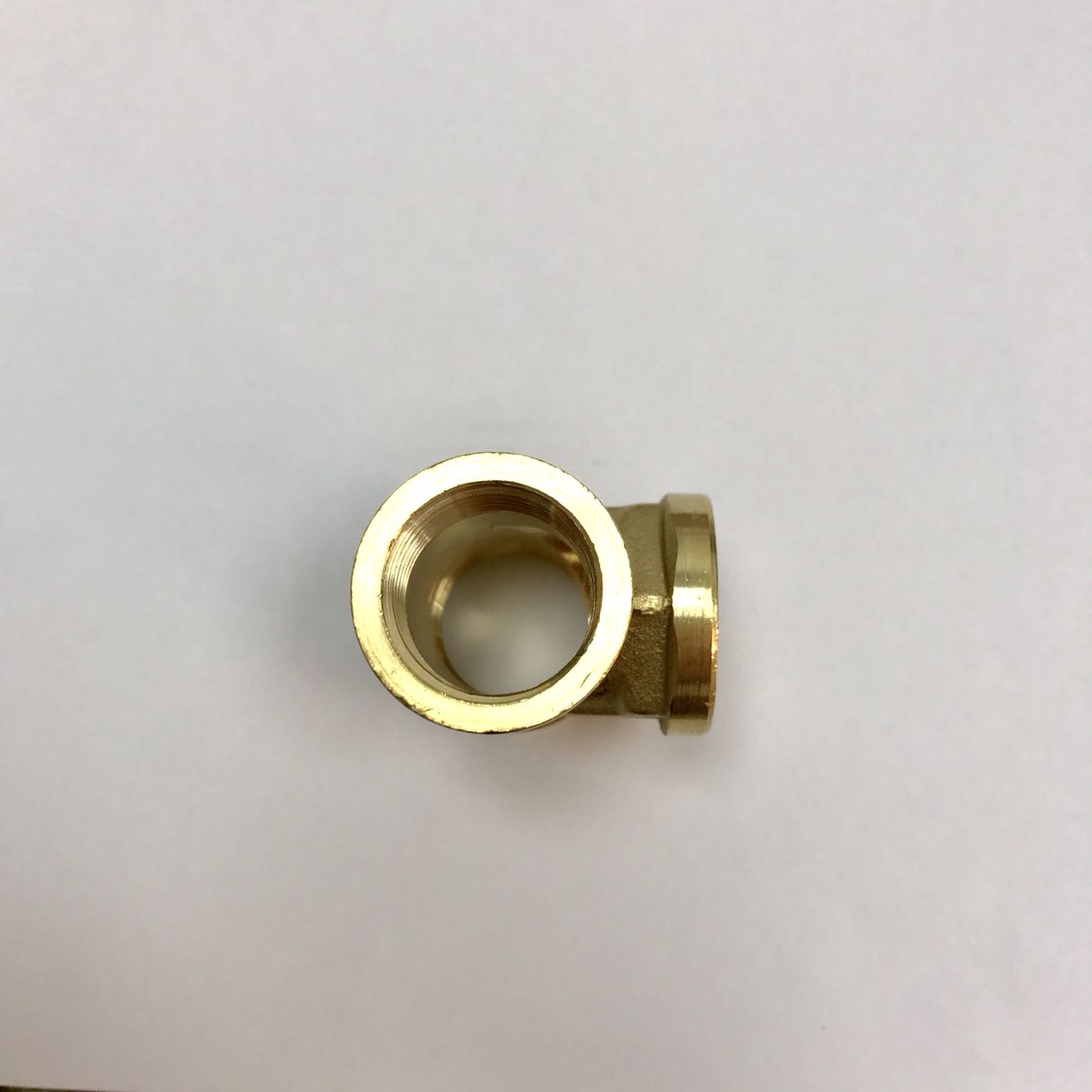 铸造件 铸铜 1/2 四分 内丝三通接头 铜内丝三通 压力2mpa DN15 - 图0