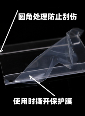 L型木地板价格标签牌透明压克力商品货架标示牌展示牌立式标牌架