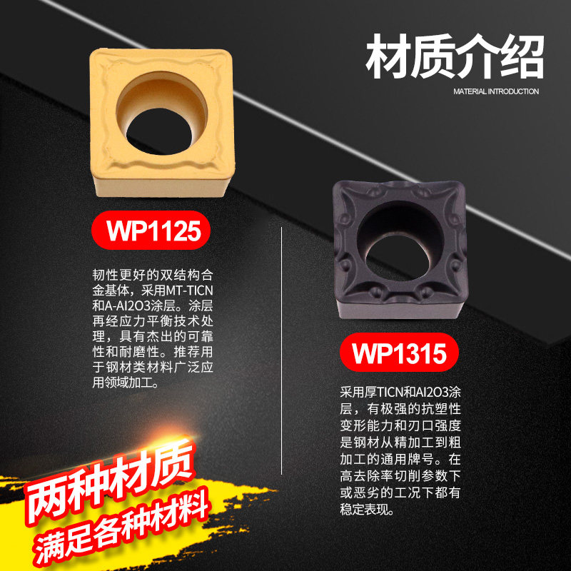 数控刀片外圆内孔车床车刀单面刀片SCMT09T3正方小刀片加工钢件,淘宝优惠券,粉丝福利购,淘宝优惠卷