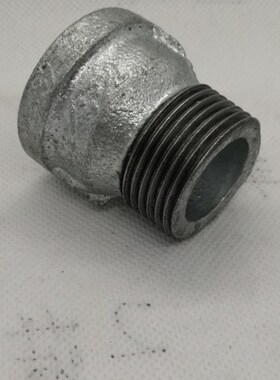 玛钢管件镀锌内外丝管古直通直接外接头消防管件水暖管件镀锌管件