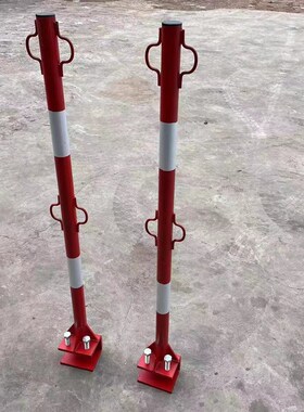 标准工地钢结构生命线支架安全绳固定器防坠落安全立杆安全绳支架