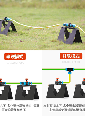 浇水神器喷灌喷头灌溉家用草坪自动喷灌喷头园林绿化地埋旋转喷头