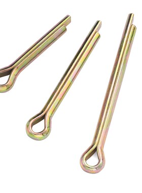 GB91镀彩锌开口销弹性发夹销卡销插轴销钉M1M1.5M2M2.5-M12