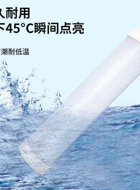 LED冷藏库专用灯一体化长条型防水防潮耐低温灯工厂车间户外日光