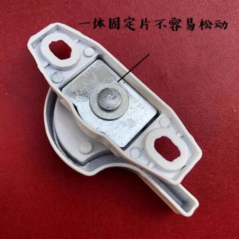 铝合金塑钢门窗月牙锁老式推拉窗户锁平移门窗钩锁窗锁扣防盗锁 - 图0