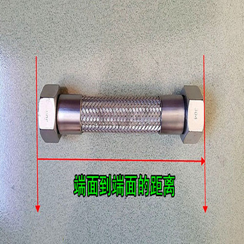 不锈钢金属软管 波纹管 焊接式外丝接头 螺纹式DN40  DN15  DN20 - 图2