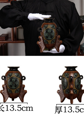 新中式陶瓷隔断展示多宝阁博古架小摆件客厅招财家庭W民族风装饰