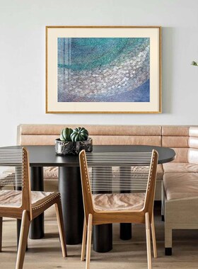 抽象客厅装饰画阳光请进现代简z约风餐厅卧室挂画高级感玄关艺术