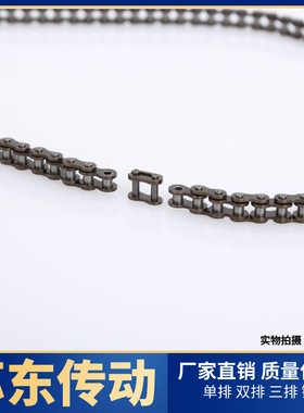 304不锈钢工业传动链条输送链条双排10B/12B/16B/20B/24B