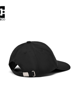 DCSHOES CAP 黑色可调整棒球帽男女款鸭舌帽户外运动帽弯檐遮阳帽