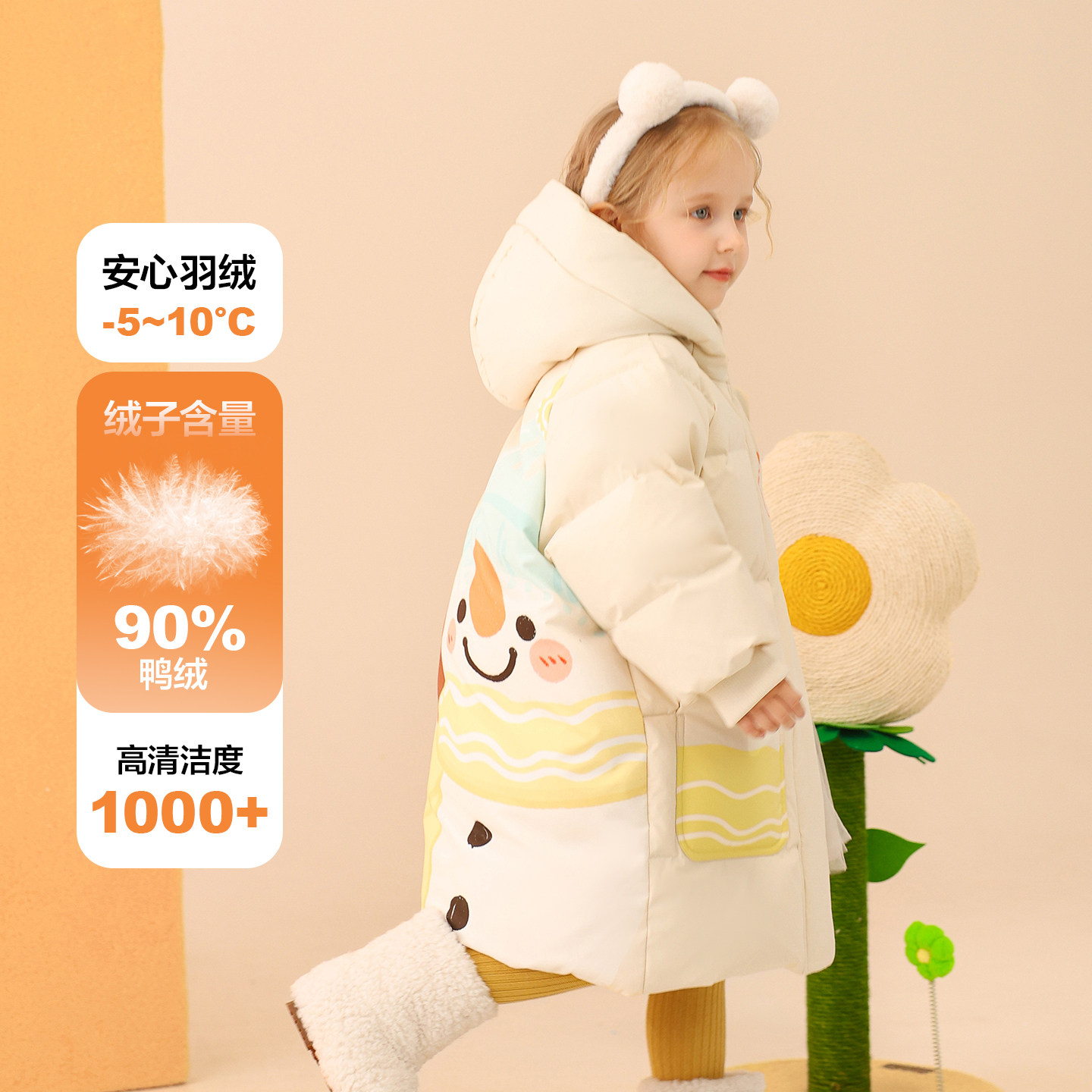 combo儿童可爱新款宝宝加厚冬季外套