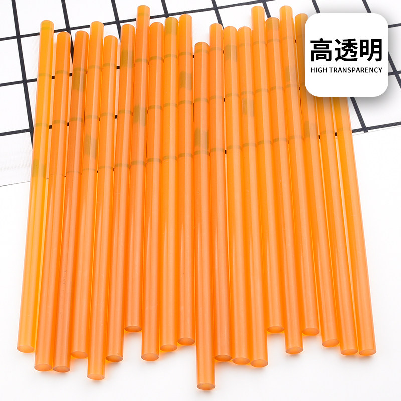 黄色超高粘热熔透明胶棒11mm热熔胶条热溶胶棒7mm进口胶枪,淘宝优惠券,粉丝福利购,淘宝优惠卷