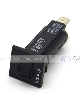 TE泰科W28-XQ1A-3/4/5/6/7/8/10/15/20A 32V热断路器开关电流保护