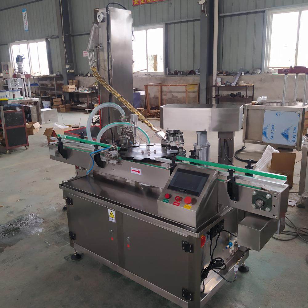 全自动燕窝瓶理瓶、洗瓶、灌装、锁盖机，PLC控制一键启动,淘宝优惠券,粉丝福利购,淘宝优惠卷