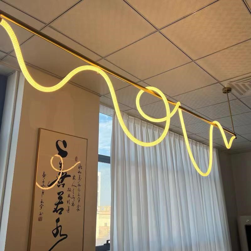 Led360度圆形硅胶套管D形270度发光V形90度发光套管 - 图2