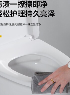 法恩莎马桶盖家用通用加厚UVO型油压厕所板缓降老式FB1668/FB1655