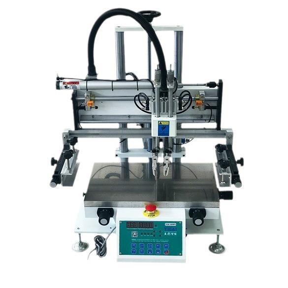 3050N pneumatic semi-automatic screen printing machine film film glass keyboard chassis shell manual flat screen printing machine