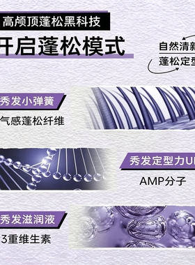 蓬松一整天！风吹不乱强悍定型