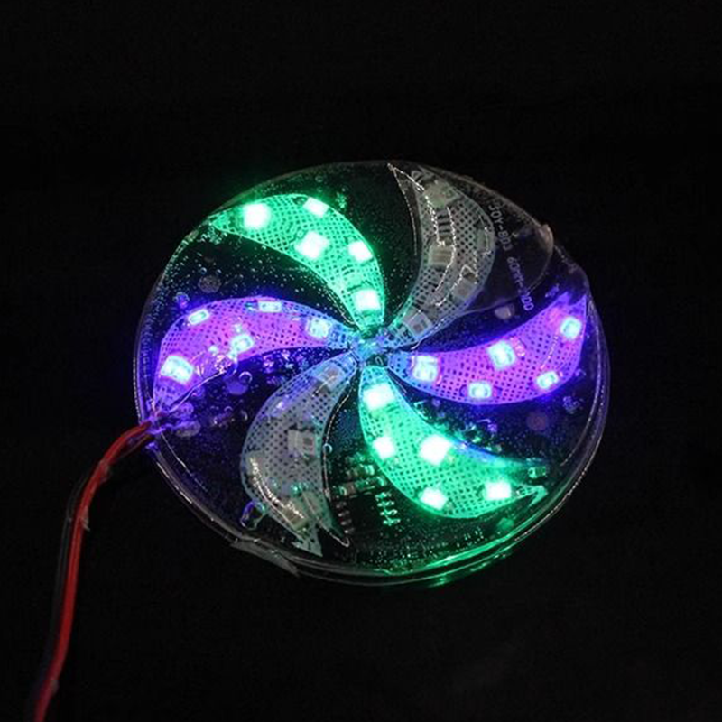 电动车自粘款超亮防追尾LED装饰灯改装枫叶七彩爆闪警示闪光灯,淘宝优惠券,粉丝福利购,淘宝优惠卷