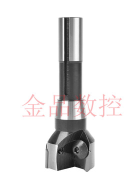可转位三角立铣刀盘  莫氏3# 4# 直柄 R8柄 90度三角刀片铣刀盘