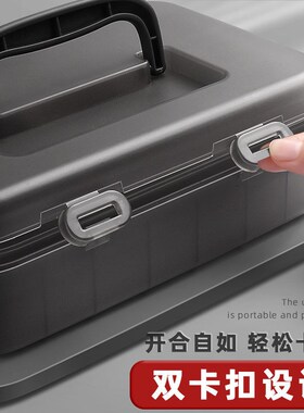 美术生用品专用工具收纳盒素描笔盒专用工具收纳盒多功能铅笔炭笔
