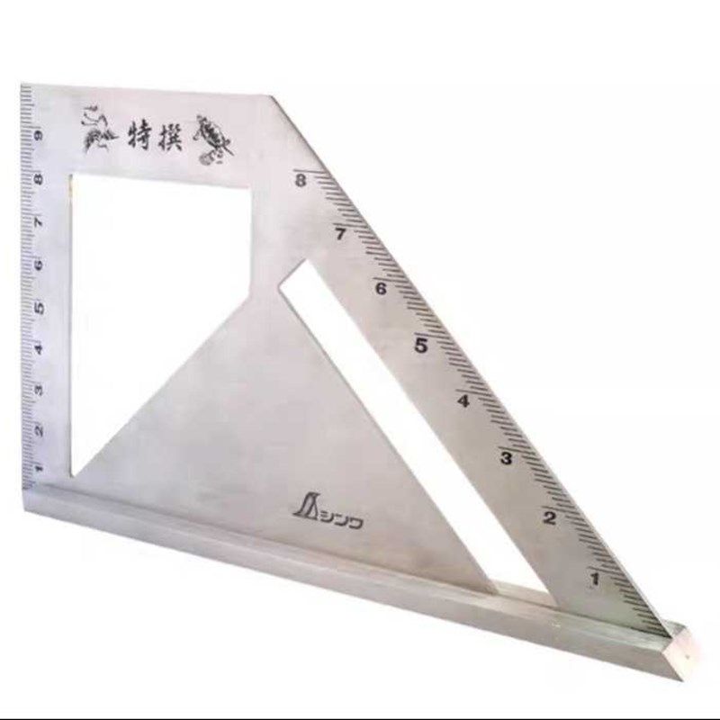日本亲和企鹅拐尺45度90度不锈钢靠尺宽座直角尺角木工划线62081,淘宝优惠券,粉丝福利购,淘宝优惠卷