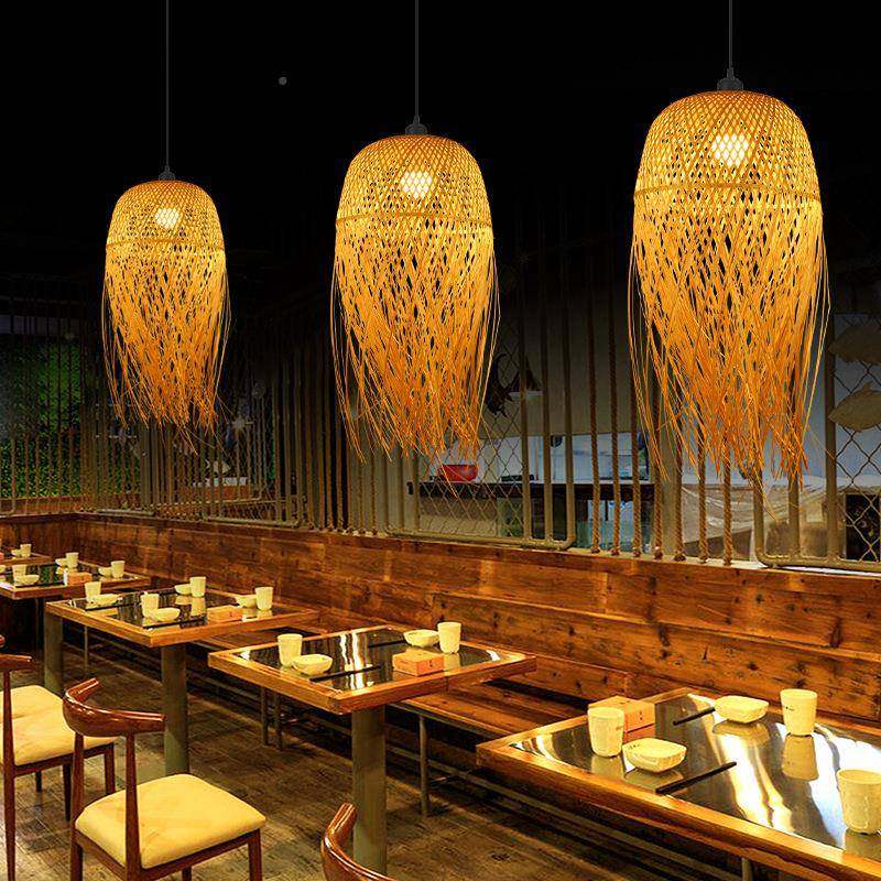 古东南亚纯手工藤酒编灯具中风厅新中式竹编店民宿624饭吧台竹艺,淘宝优惠券,粉丝福利购,淘宝优惠卷
