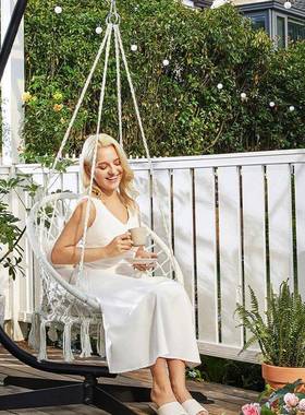 跨境吊吊秋床千支架吊篮吊秋千杆支架室内外简易秋床千吊6448床支