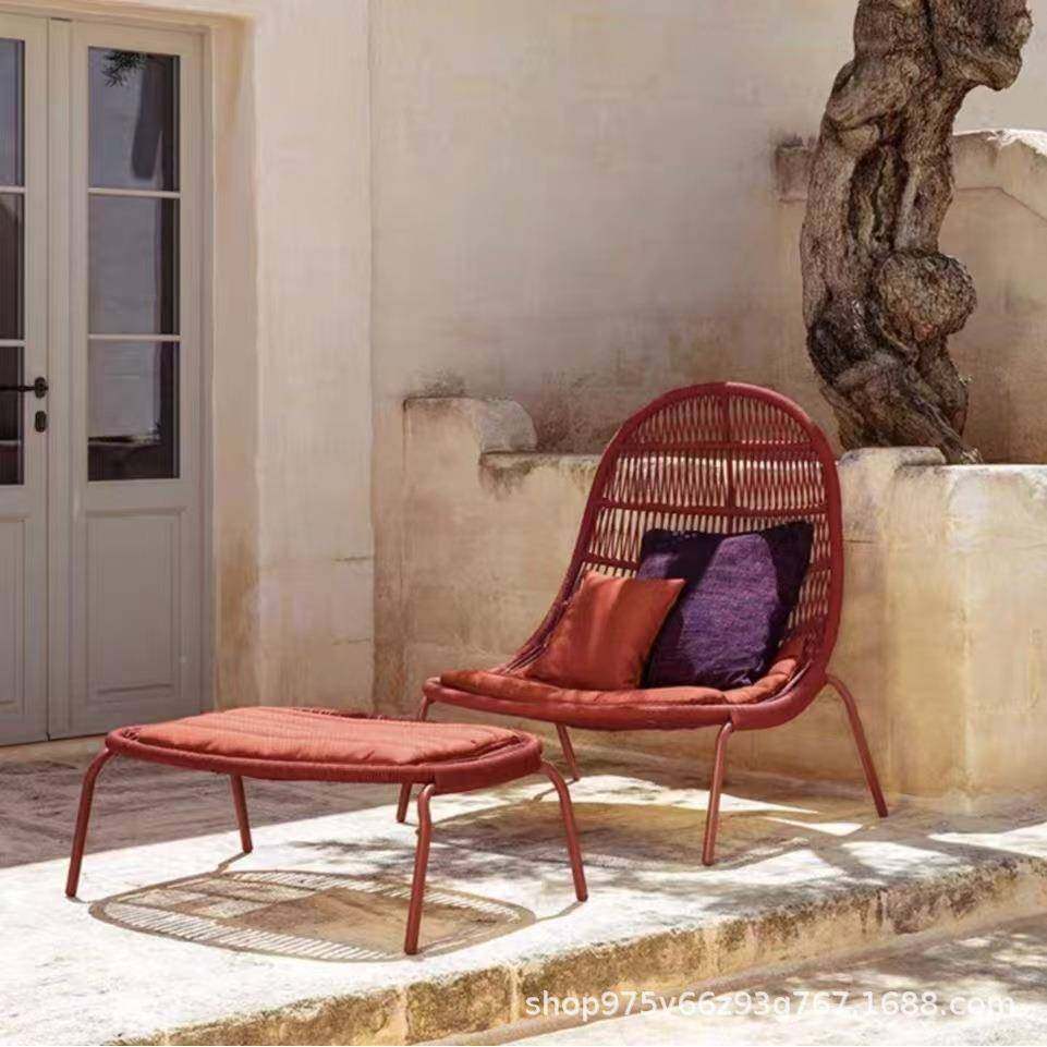 耐休闲户外编藤师WDW沙发家装设计售部室楼外庭院防晒磨绳编沙发,淘宝优惠券,粉丝福利购,淘宝优惠卷