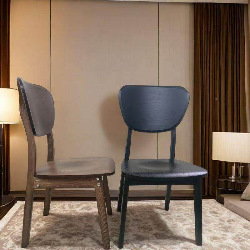 简实木椅二贝壳子餐椅家用餐桌椅约软靠背椅木头复古意式用餐厅包,淘宝优惠券,粉丝福利购,淘宝优惠卷