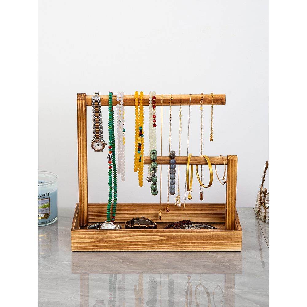 实木首饰收纳盒手串桌面展示架手表文玩手链手镯手环佛珠古玩玉石,淘宝优惠券,粉丝福利购,淘宝优惠卷