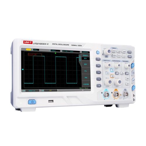 优利德UTD2102CEX-II荧光示波器100M带宽数字存储双通道示波器 - 图1