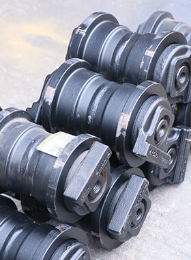 徐工挖机XE55/60/65D DA原厂支重轮承重轮托链轮底盘支撑轮螺丝