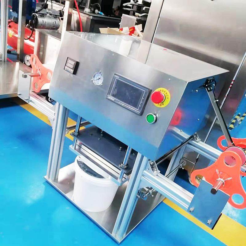 台式半自动封杯机定做果酱桶封膜机塑料盒封口机辣椒酱桶封口机,淘宝优惠券,粉丝福利购,淘宝优惠卷