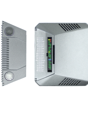 树莓派Raspberry pi 4B金属机箱铝合金盒子 智能温控风扇保护外壳
