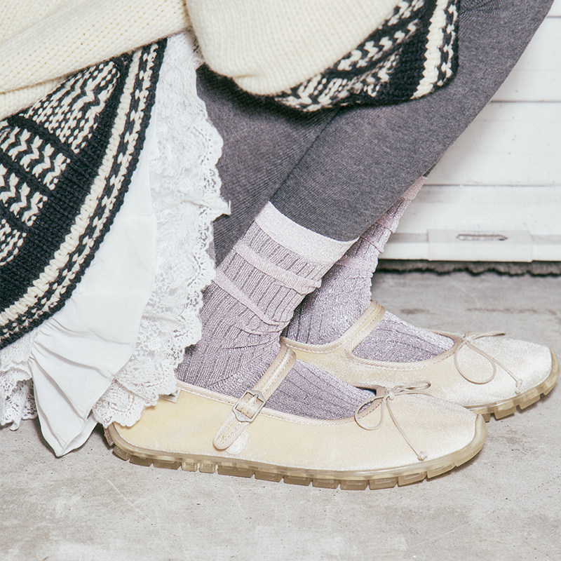 RockfishWeatherwear春季缎面芭蕾风时尚平底一字带玛丽珍鞋女鞋,淘宝优惠券,粉丝福利购,淘宝优惠卷