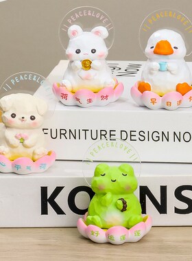 佛系打工人早日j退休桌面情绪稳定神器小摆件离职送同事礼物生日