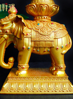 吉象电子酥油灯充电树脂供佛插电灯F烛台摆件 无烟家用藏式装饰