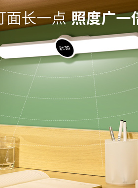 学生宿舍学习专用书桌面桌上磁吸台灯摆H件儿童房间卧室床头小夜