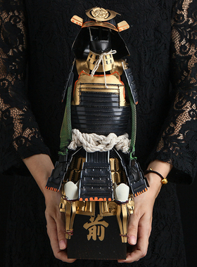 盔甲铁武士居酒屋复古甲t胄装饰料理店餐厅创意摆件日式工艺品