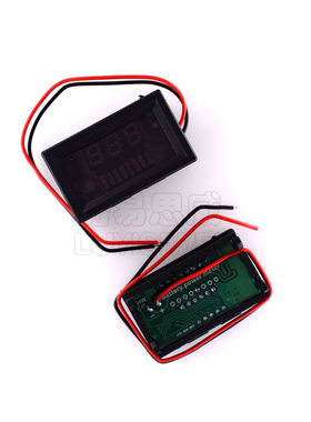807)12V-72V电动车电瓶蓄电池电量表显示器直流数显锂电池电压表