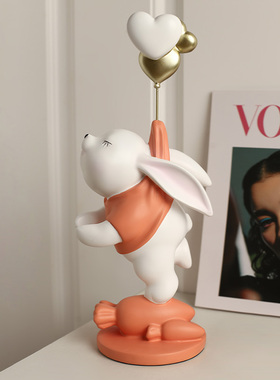 轻奢风创意气球桌面摆件t家居饰品客厅电视柜装饰乔迁新居礼品