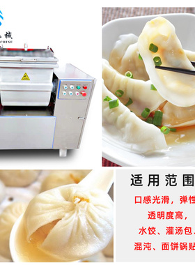 灌汤包水饺商用真空和面机v全自动新型新式抽真空式活面机面条馄