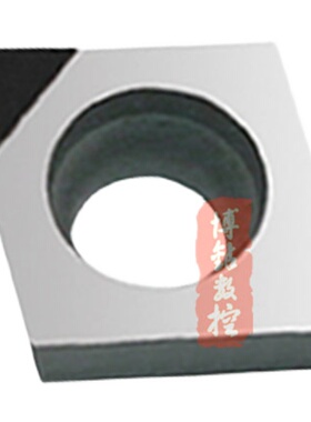 铜铝用菱形镗孔金刚石刀片CCMT060204 09T302 09T304 PCD宝石刀粒