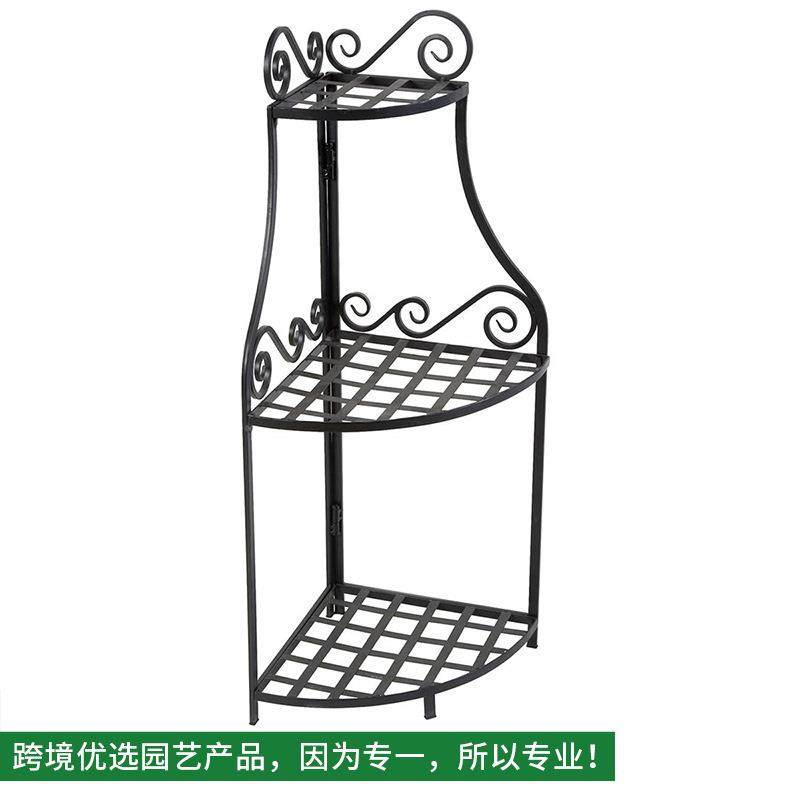 欧式层镂空装三饰铁艺花盆落架室内外客厅栽XY-345阳台盆角架,淘宝优惠券,粉丝福利购,淘宝优惠卷