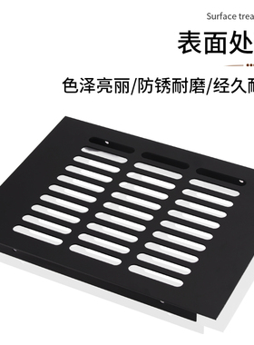 橱柜通风口铝合金方形透气网鞋柜格栅透气榻榻米柜门出风口百叶窗