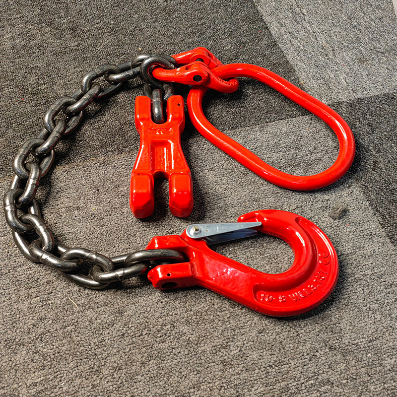 单腿起重链条吊钩索具可以缩短链条的吊钩单链挂钩调节器羊角钩链,淘宝优惠券,粉丝福利购,淘宝优惠卷