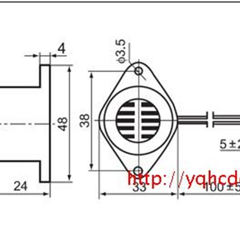 中厦电子蜂鸣器ZMQ-2724 220v 12V24v音乐/嘀嘀/报警/长/短声防盗,淘宝优惠券,粉丝福利购,淘宝优惠卷